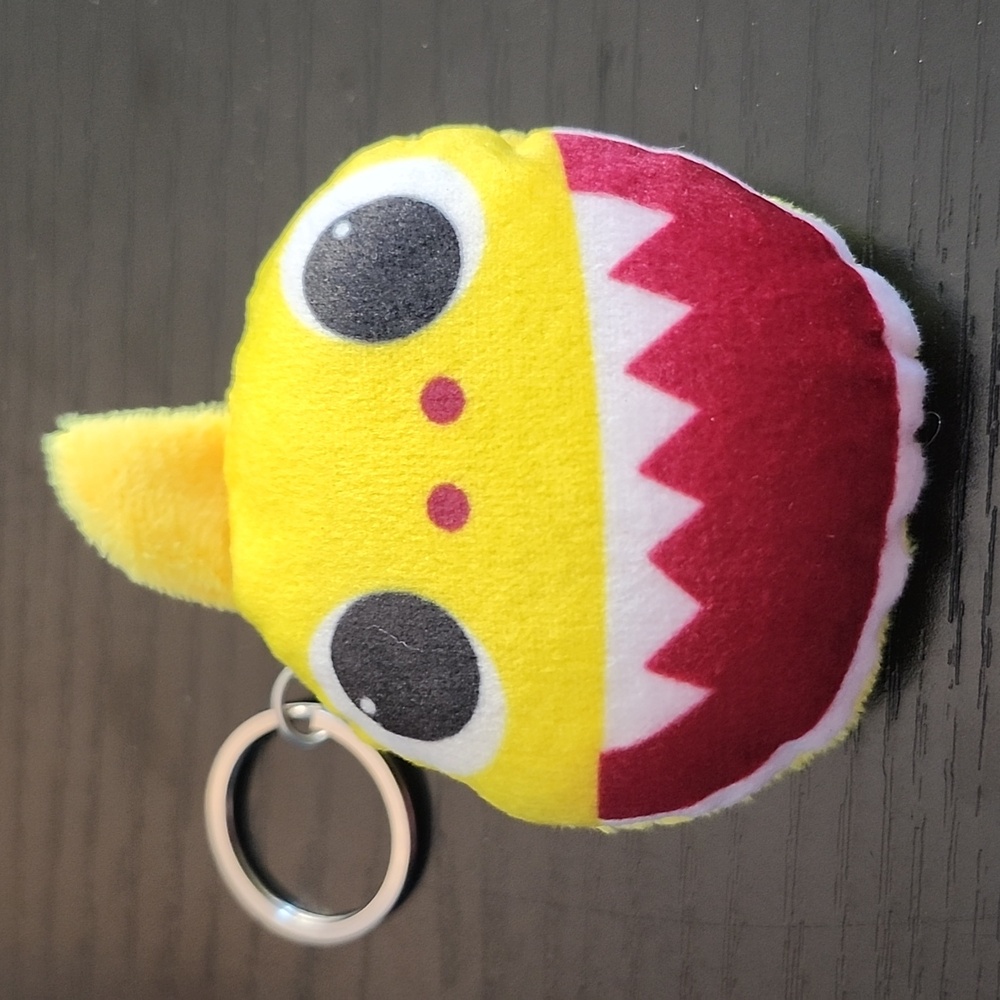 Yellow Baby Shark Keychain
